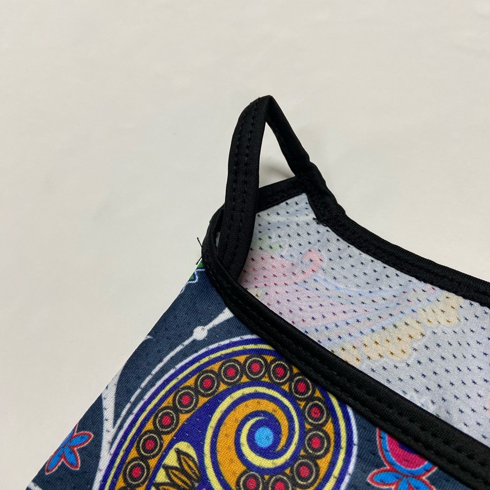 Colorful Paisley Mask - Picture 6 of 11